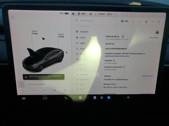Photo 9 from auction – 2021 TESLA MODEL 3 with VIN 5YJ3E1EA4MF088578