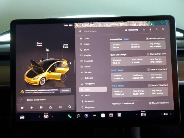 Photo 9 from auction – 2022 TESLA MODEL 3 with VIN 5YJ3E1EB1NF208394