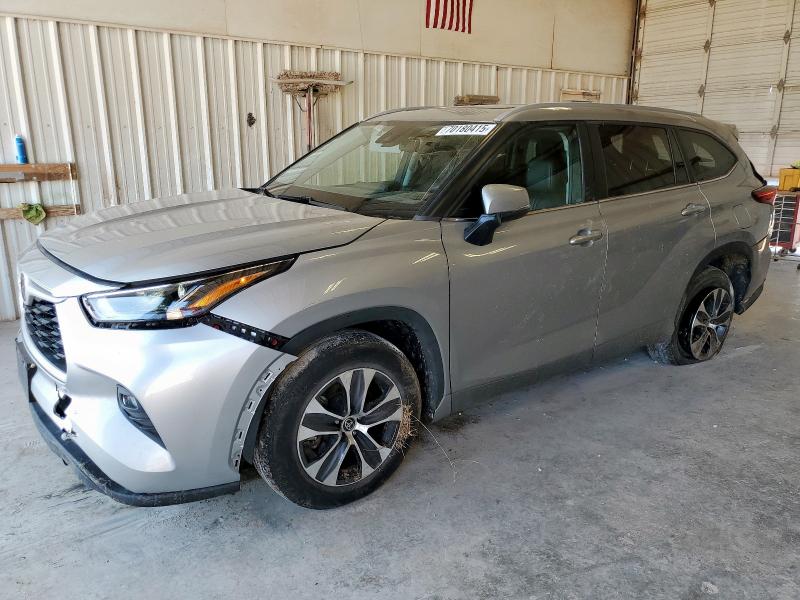 TOYOTA HIGHLANDER 2023 with VIN 5TDKDRAHXPS014968 - Photo from auction