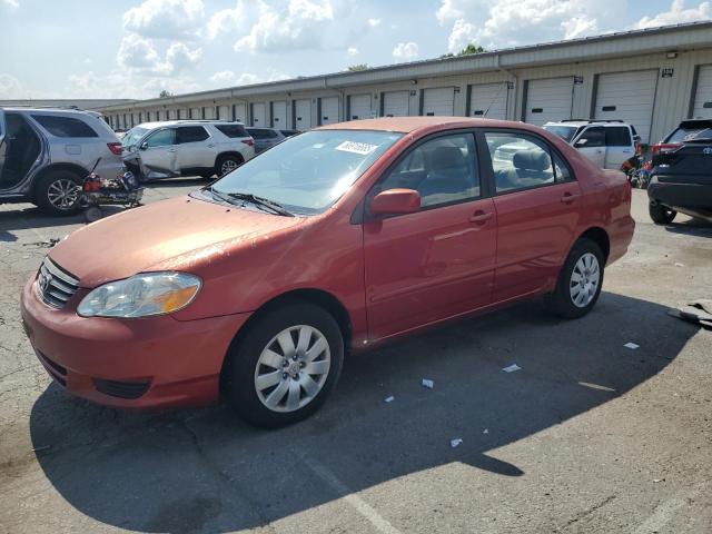 TOYOTA COROLLA CE 2003 with VIN JTDBR32E030043895 - Photo from auction