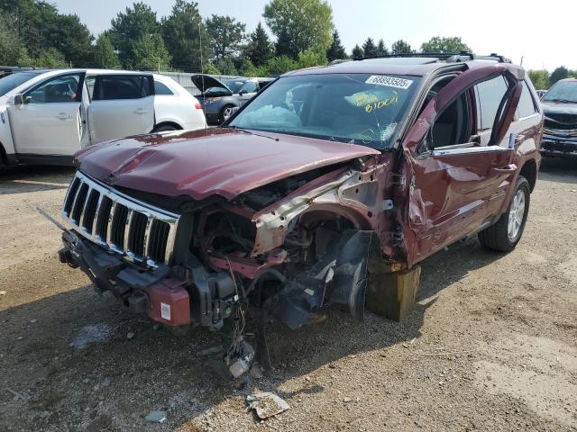JEEP GRAND CHER 2008 with VIN 1J8HR58N38C122909 - Photo from auction