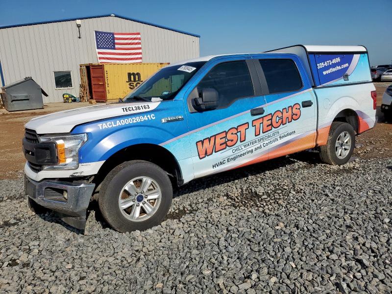 Photo 1 from auction – 2018 FORD F150 SUPERCREW with VIN 1FTEW1CB3JKC32816