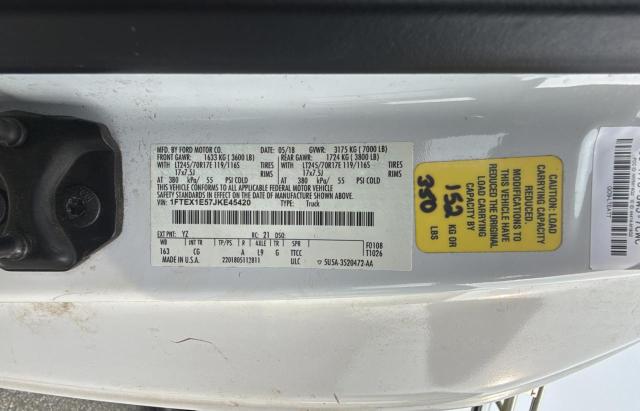 Photo 10 from auction – 2018 FORD F150 SUPER with VIN 1FTEX1E57JKE45420