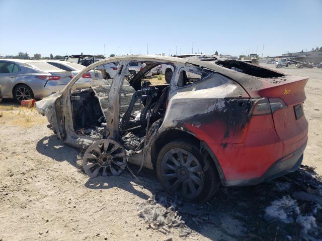 Photo 2 from auction – 2021 TESLA MODEL Y with VIN 5YJYGDEE9MF213157
