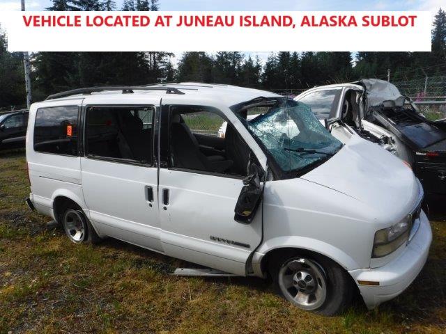 GMC SAFARI XT 2001 with VIN 1GKEL19W21B504344 - Photo from auction