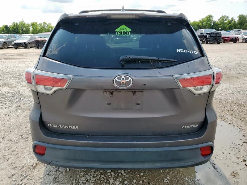 Photo 6 from auction – 2015 TOYOTA HIGHLANDER with VIN 5TDYKRFH0FS105335