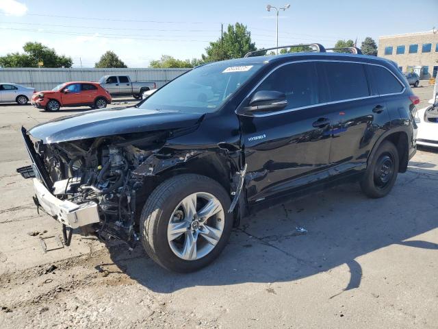 TOYOTA HIGHLANDER 2019 with VIN 5TDDGRFH4KS059812 - Photo from auction