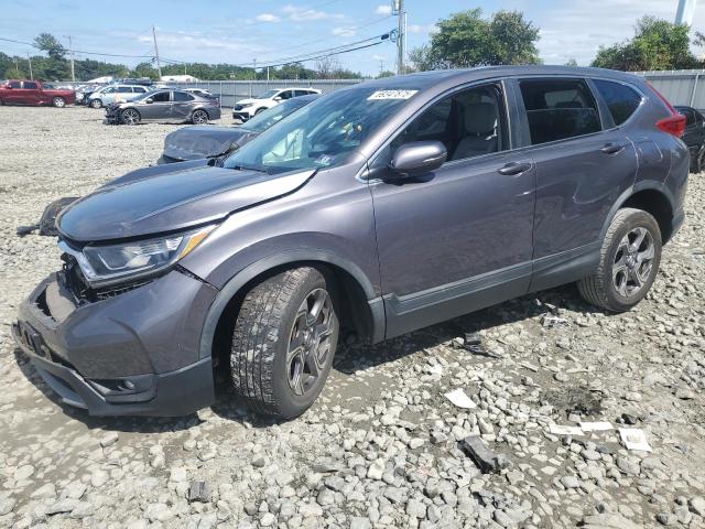 HONDA CR-V EX 2019 with VIN 5J6RW2H53KL010261 - Photo from auction