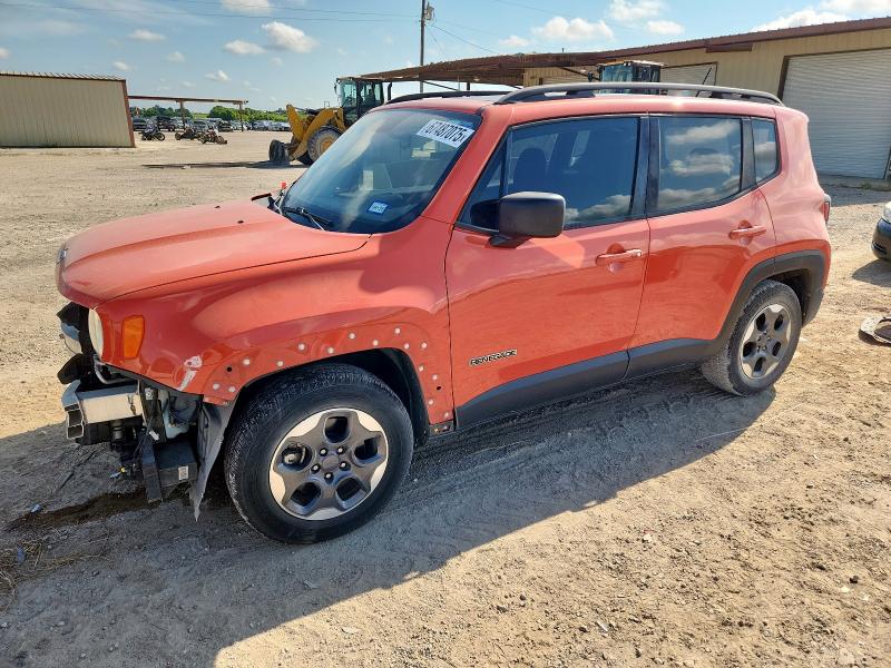 JEEP RENEGADE S 2016 with VIN ZACCJAAT2GPD03519 - Photo from auction