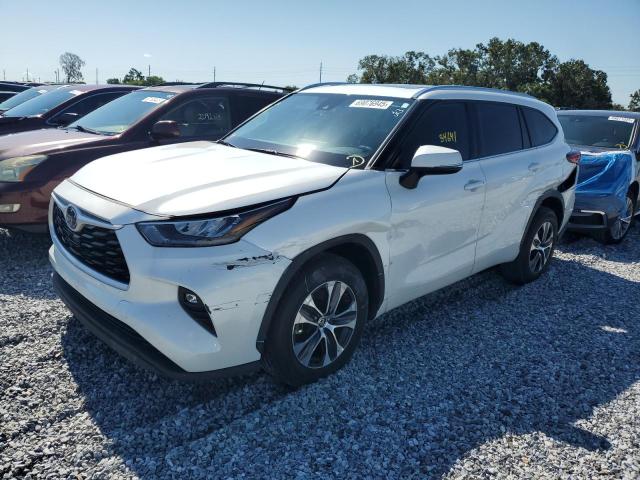 TOYOTA HIGHLANDER 2020 with VIN 5TDGZRAHXLS027513 - Photo from auction