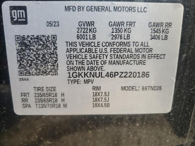 Photo 14 from auction – 2023 GMC ACADIA SLT with VIN 1GKKNUL46PZ220186