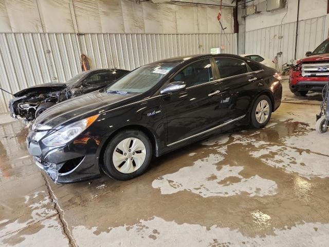 HYUNDAI SONATA HYB 2014 with VIN KMHEC4A41EA113555 - Photo from auction