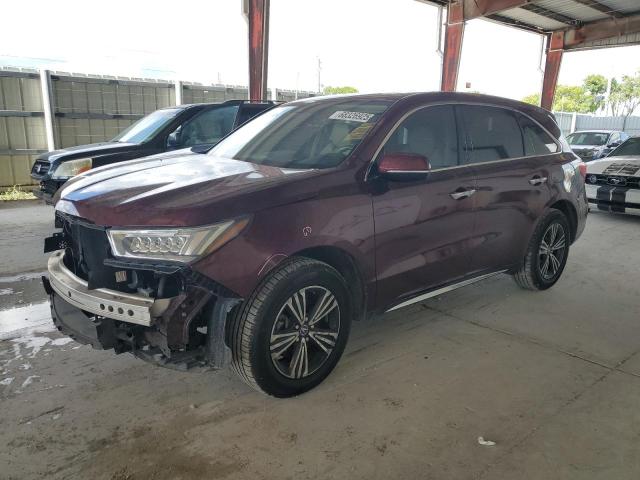 ACURA MDX 2018 with VIN 5J8YD3H3XJL008258 - Photo from auction
