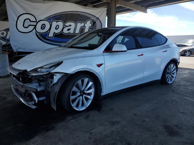 Снимка 1 от търг – 2020 TESLA MODEL Y с VIN 5YJYGDEE2LF028382