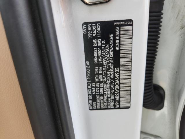 Photo 14 from auction – 2019 PORSCHE CAYENNE S with VIN WP1AB2AY3KDA64932