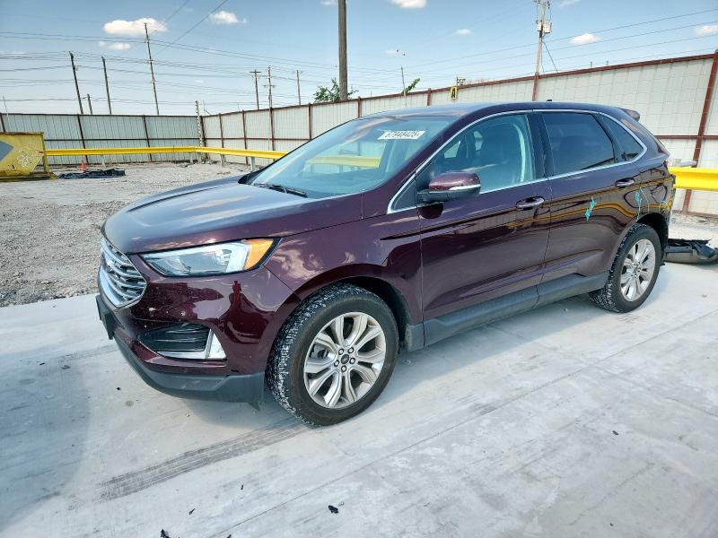 FORD EDGE TITAN 2023 with VIN 2FMPK4K99PBA14799 - Photo from auction