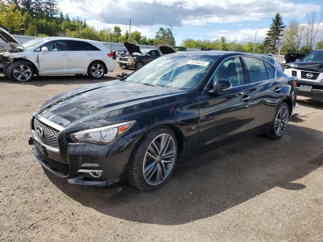 INFINITI Q50 BASE 2015 with VIN JN1BV7AR0FM414545 - Photo from auction