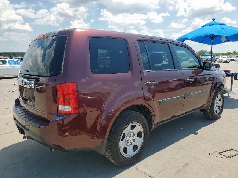 صورة رقم 3 من المزاد - 2012 HONDA PILOT LX مع VIN 5FNYF3H24CB008715