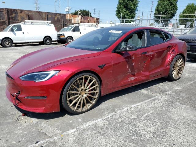 TESLA MODEL S 2023 with VIN 5YJSA1E62PF515747 - Photo from auction