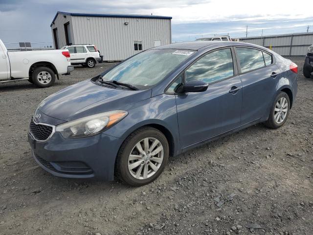 KIA FORTE LX 2014 with VIN KNAFX4A63E5162650 - Photo from auction