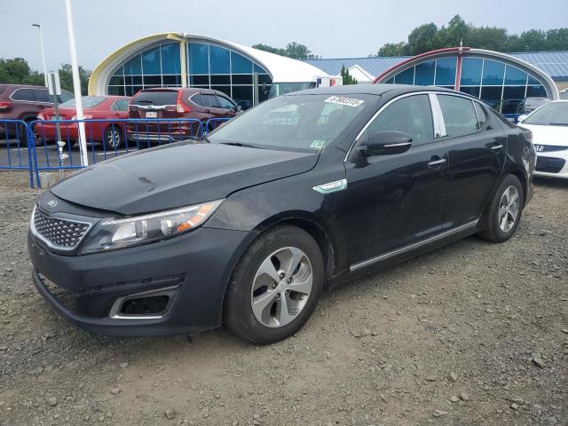 KIA OPTIMA HYB 2014 with VIN KNAGM4AD6E5075739 - Photo from auction