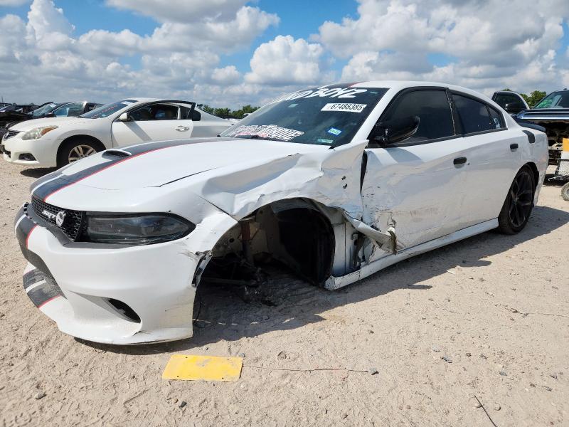 DODGE CHARGER 2022 with VIN 2C3CDXHG6NH240821 - Photo from auction