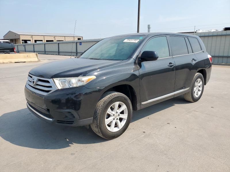 TOYOTA HIGHLANDER 2012 with VIN 5TDBK3EH6CS123953 - Photo from auction