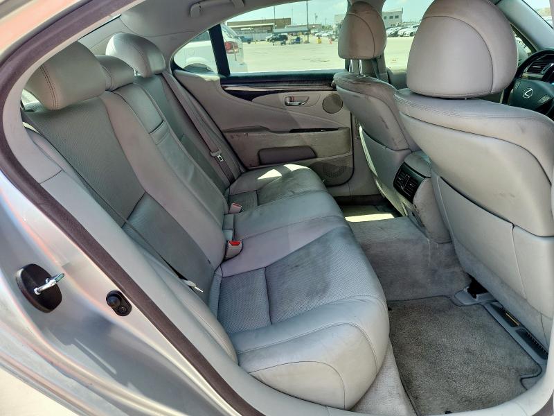 Photo 10 from auction – 2007 LEXUS LS 460 with VIN JTHBL46F375048591