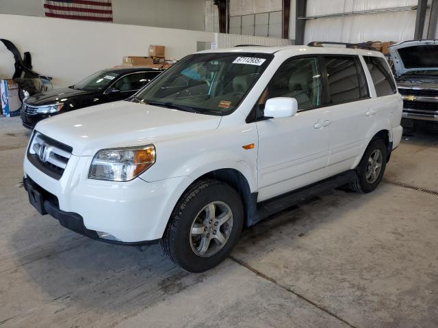 HONDA PILOT EXL 2007 with VIN 2HKYF18677H536845 - Photo from auction