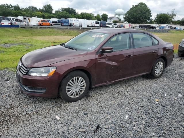 VOLKSWAGEN PASSAT S 2014 with VIN 1VWAP7A30EC007521 - Photo from auction