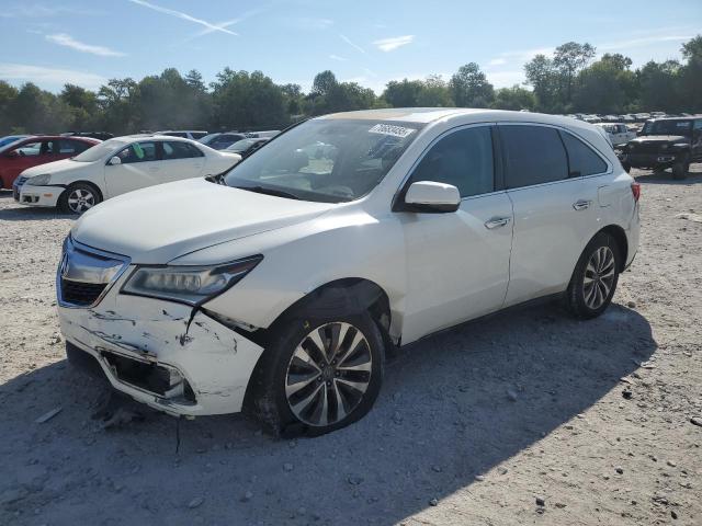 ACURA MDX TECHNO 2014 with VIN 5FRYD4H48EB018677 - Photo from auction
