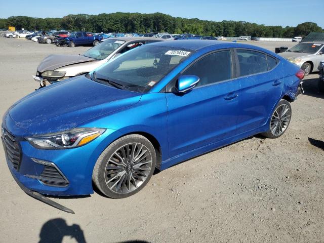 HYUNDAI ELANTRA SP 2017 with VIN KMHD04LB7HU346830 - Photo from auction