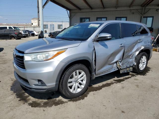 TOYOTA HIGHLANDER 2016 with VIN 5TDZKRFH3GS184845 - Photo from auction