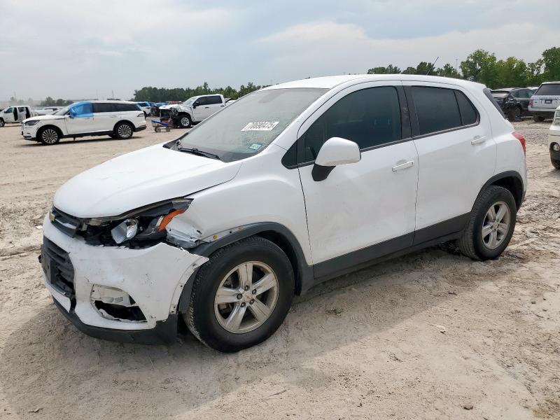 CHEVROLET TRAX LS 2020 with VIN KL7CJKSBXLB072091 - Photo from auction