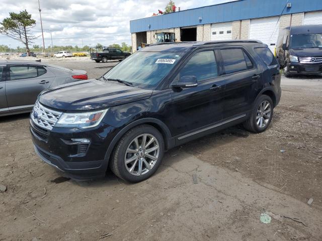 FORD EXPLORER X 2018 with VIN 1FM5K7D87JGC83574 - Photo from auction