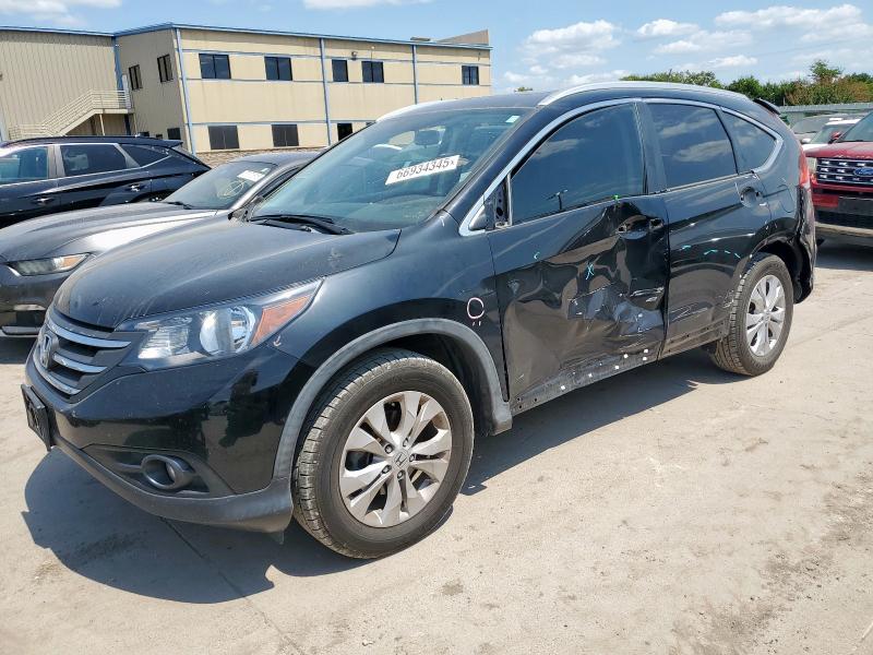 HONDA CR-V EXL 2012 with VIN 5J6RM3H72CL045856 - Photo from auction