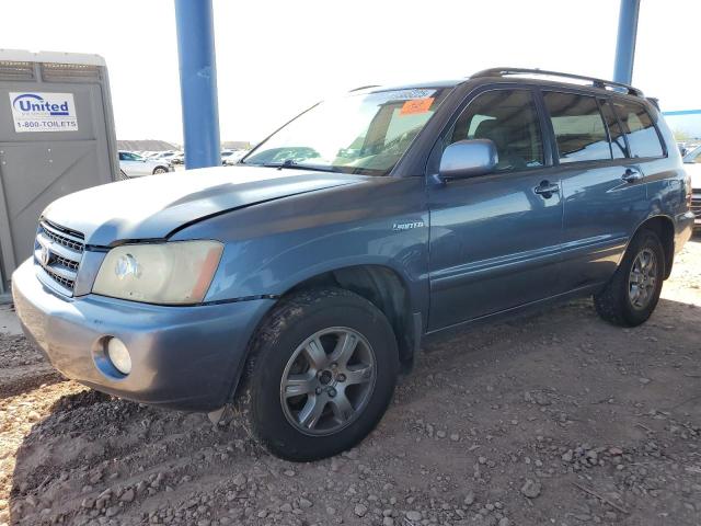 TOYOTA HIGHLANDER 2003 مع رقم تعريف المركبة JTEGF21A130114654 - صورة من المزاد