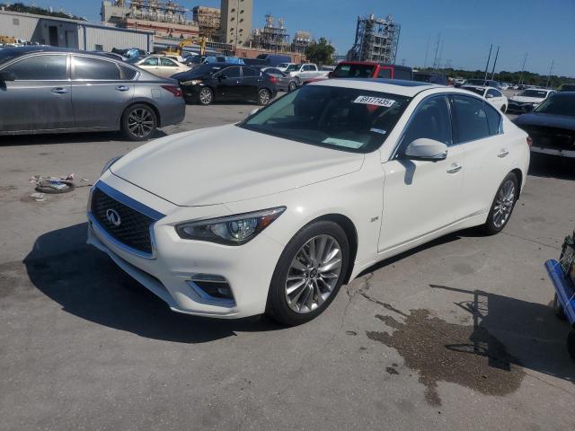 INFINITI Q50 LUXE 2019 with VIN JN1EV7AP1KM512666 - Photo from auction