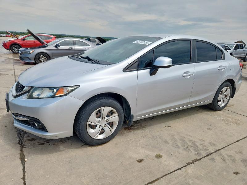 Photo 1 from auction – 2013 HONDA CIVIC LX with VIN 19XFB2F56DE285268