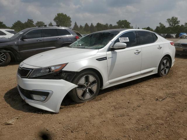 KIA OPTIMA HYB 2013 with VIN KNAGM4AD2D5046849 - Photo from auction
