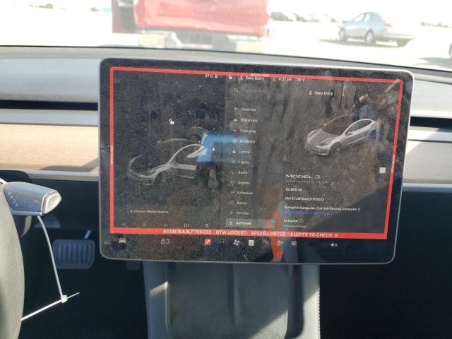 Photo 9 from auction – 2020 TESLA MODEL 3 with VIN 5YJ3E1EA3LF705032