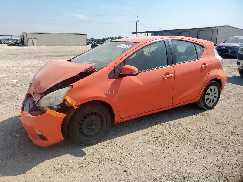 TOYOTA PRIUS C 2012 with VIN JTDKDTB33C1019310 - Photo from auction