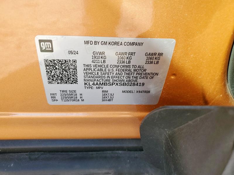 Photo 14 from auction – 2025 BUICK ENCORE GX with VIN KL4AMBSPXSB028419