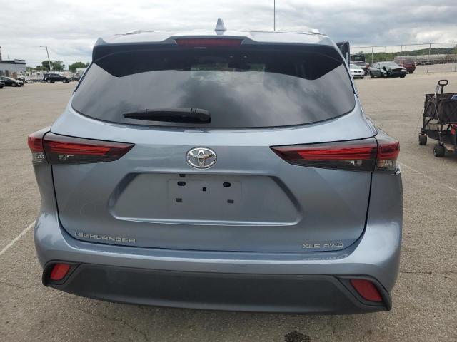 Photo 6 from auction – 2024 TOYOTA HIGHLANDER with VIN 5TDKDRBH7RS554926