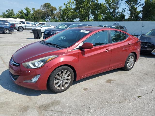 HYUNDAI ELANTRA 2014 with VIN 5NPDH4AE8EH456172 - Photo from auction