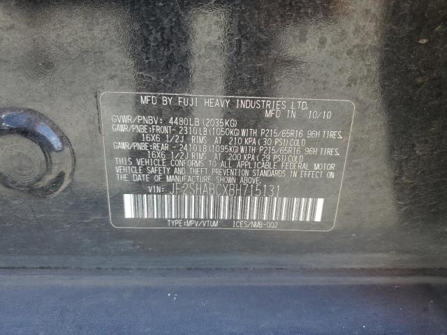 Photo 14 from auction – 2011 SUBARU FORESTER 2 with VIN JF2SHABCXBH715131