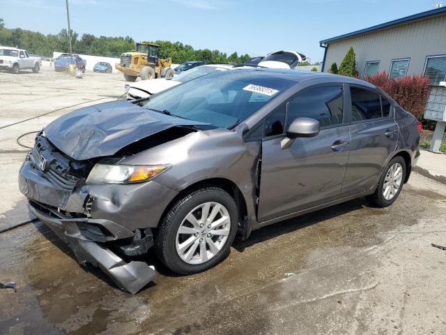 HONDA CIVIC EXL 2012 with VIN 19XFB2F98CE073568 - Photo from auction