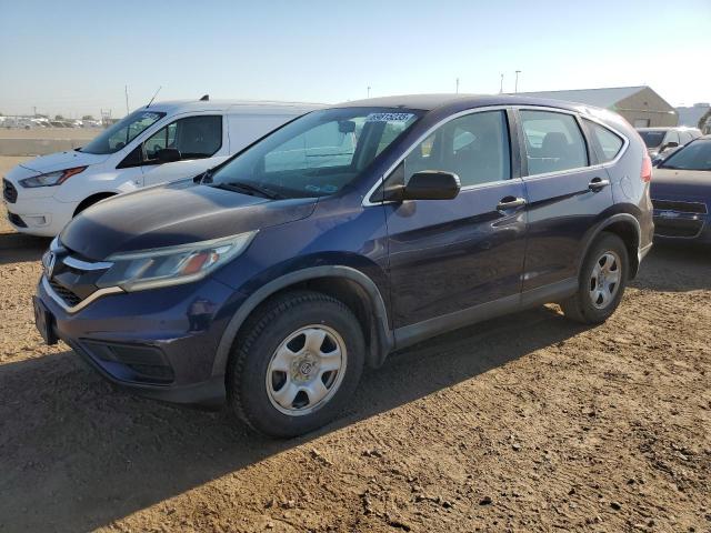 HONDA CR-V LX 2015 with VIN 3CZRM3H39FG709844 - Photo from auction