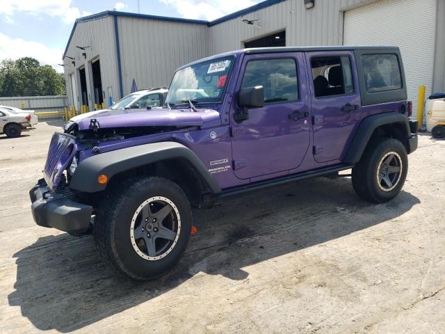 JEEP WRANGLER U 2017 with VIN 1C4BJWDG2HL643007 - Photo from auction