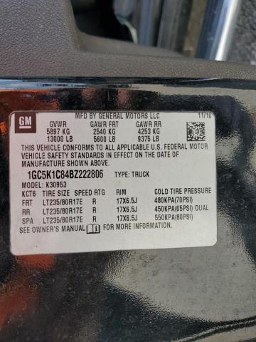 Photo 10 from auction – 2011 CHEVROLET SILVERADO with VIN 1GC5K1C84BZ222806